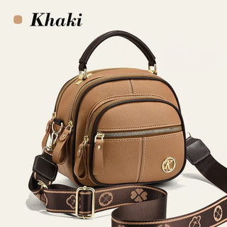 UrbanElegance – Classic Multifunctional Leather Crossbody Bag
