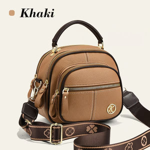 UrbanElegance – Classic Multifunctional Leather Crossbody Bag