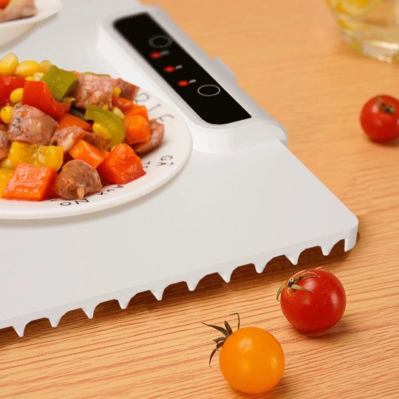 Foldable Silicone Fast Heating Food Electric Warming Tray marnetic