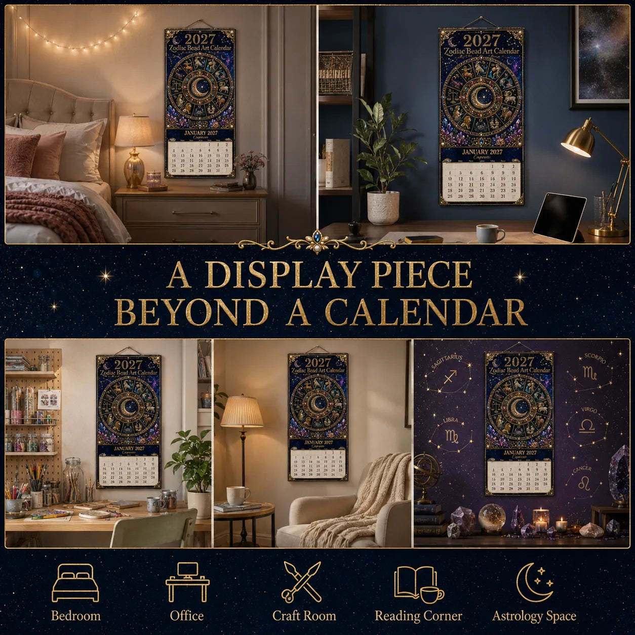 ZodiacLoom – Complete Twelve Sign Beaded Calendar Craft