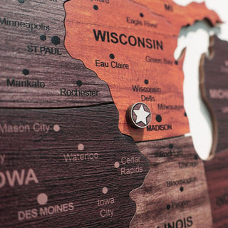 MapMakers – Custom United States Wooden Puzzle