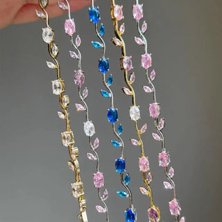 BloomVine – Delicate Rose Bracelet