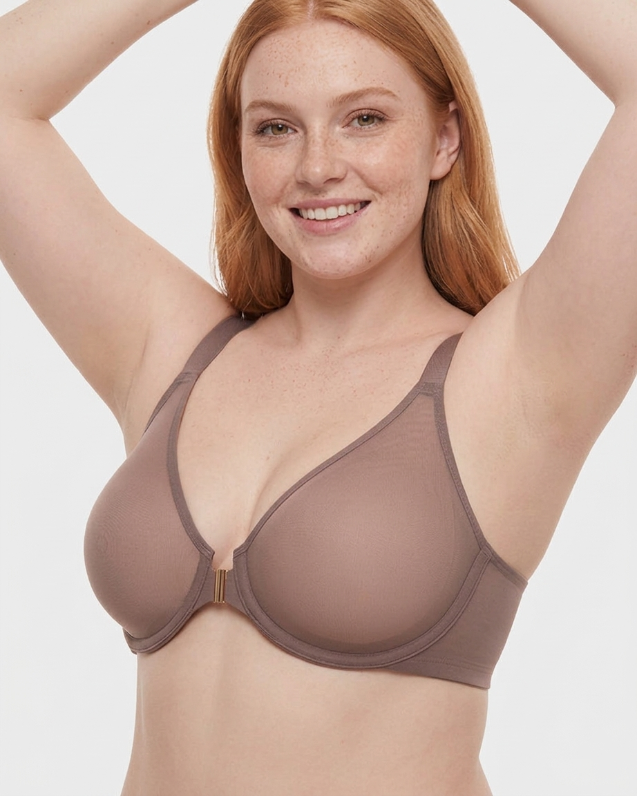 LiftEase – Front Closure Support Plunge Bra