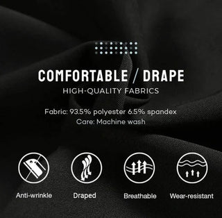Supreme Stretch Men's Classic Slacks marnetic