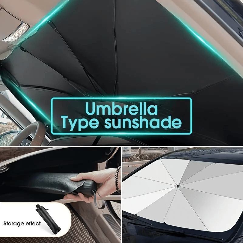 AutoBreeze – Foldable UV Protection Windshield Shade