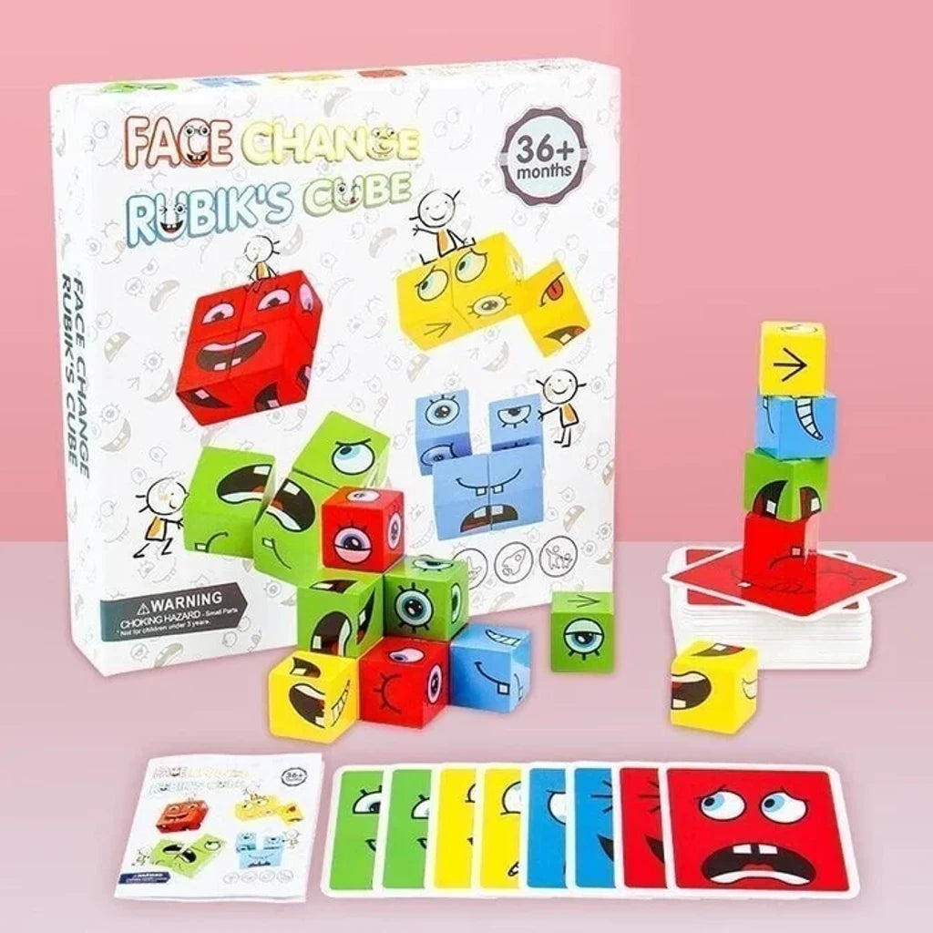 TwistFace - Family Magic Cube Fun Challenge