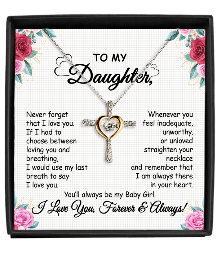 FaithGlow – Dancing Cross Necklace