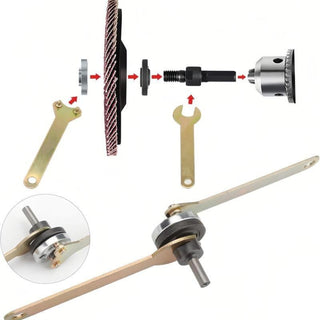 GrindGear – Universal Electric Drill Adapter Kit