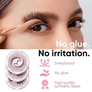LashLove Self-Fix Adhesives and Reusable Eyelashes marnetic