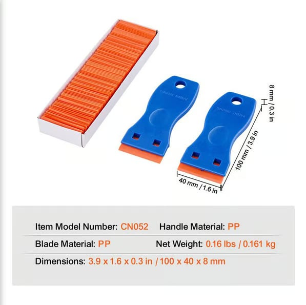 ScrapePro – Multipurpose Comfort Grip Plastic Scraper