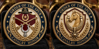 Spur Ride Commemorative Metal Medal