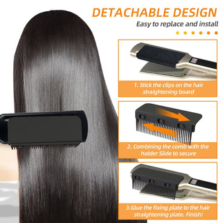 GlidePro – Heated Flat Iron Comb