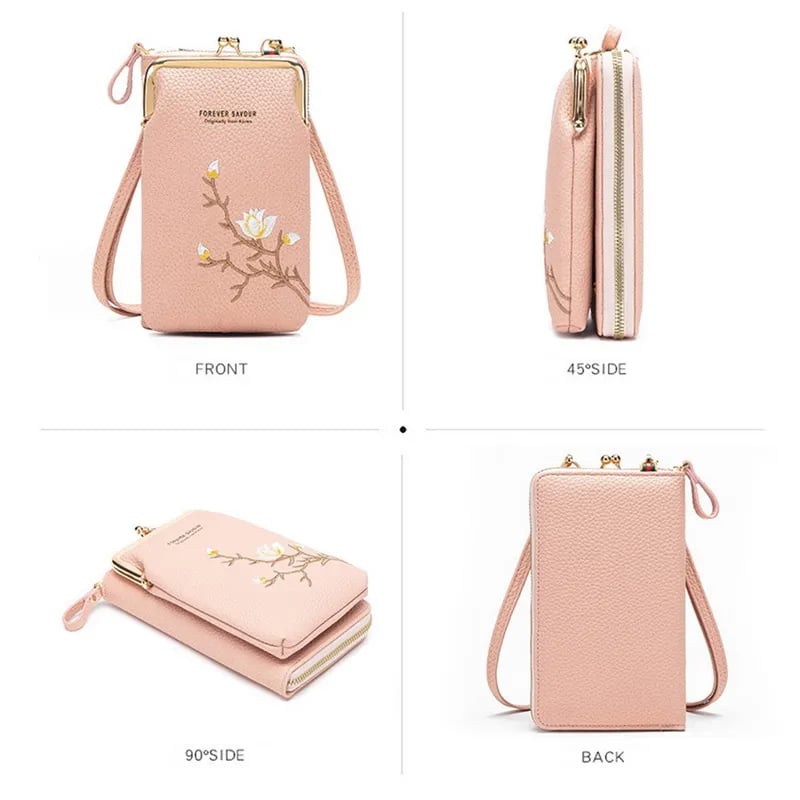 UrbanChic - Women’s Crossbody Wallet & Phone Carrier