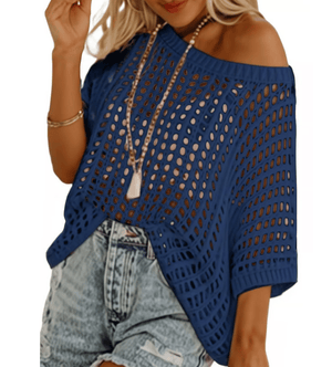Airéa | Chic Crochet Pullover for Summer Days