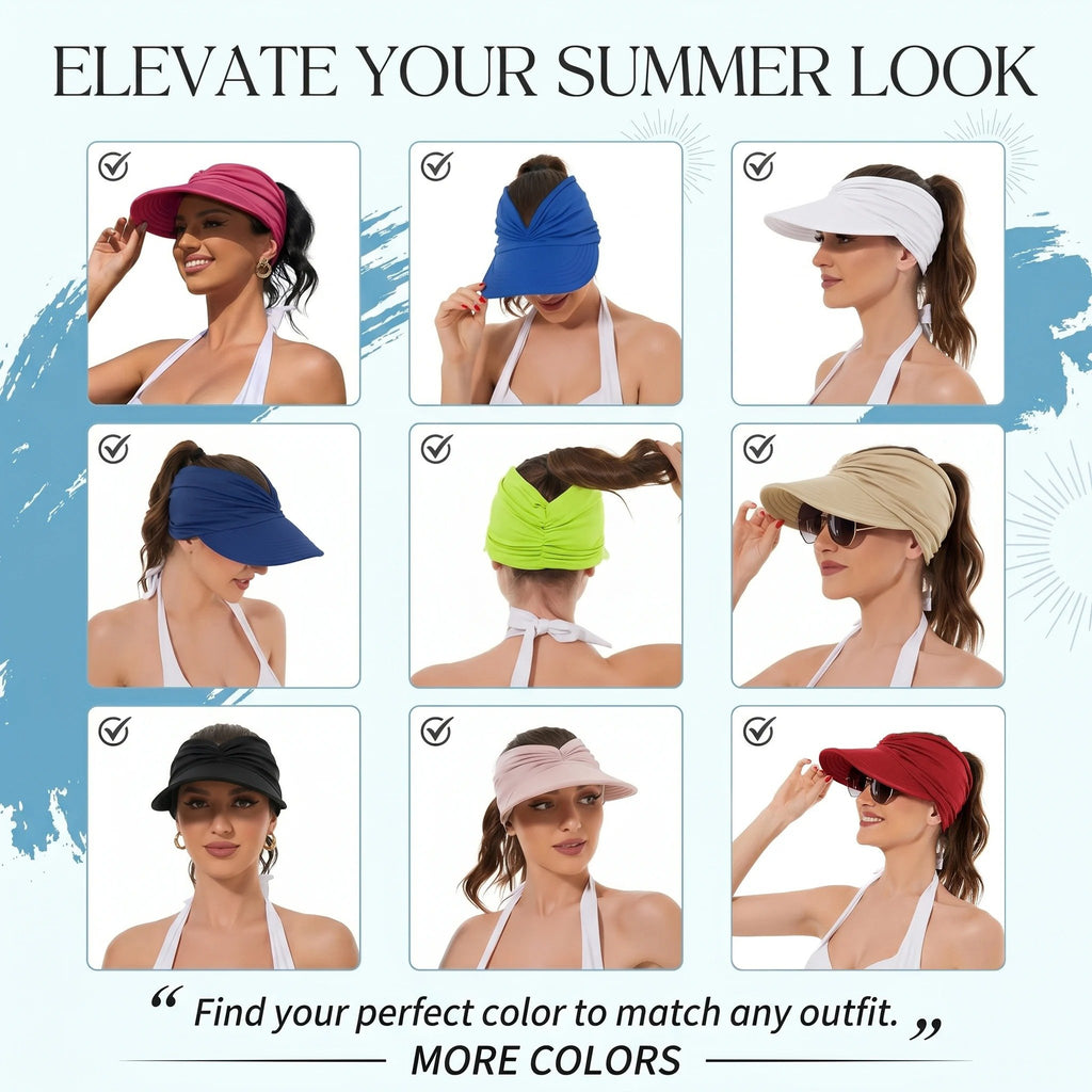 UPF 50+ Sun Visor Hat