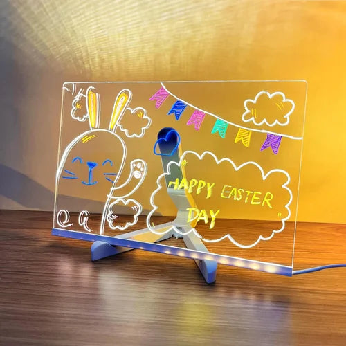 LuminaScribe - LED Note Board with Colors marnetic
