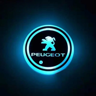 NeonCruise - 7-Color Ambient Car Coasters | Tap-Control Glow System