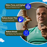 WoodZen - Balance Training Game – Relax, Compete, Focus