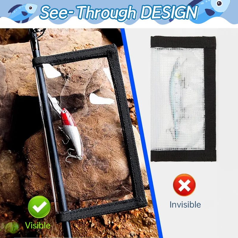 TackleGuard - Clear Lure Wraps - Protect & Organize Your Hooks