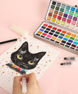 AquaMaster – Premium Watercolor Set for Artists