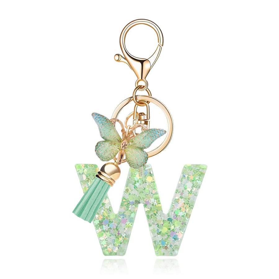 CharmKey – Personalized Initial Letter Keychain