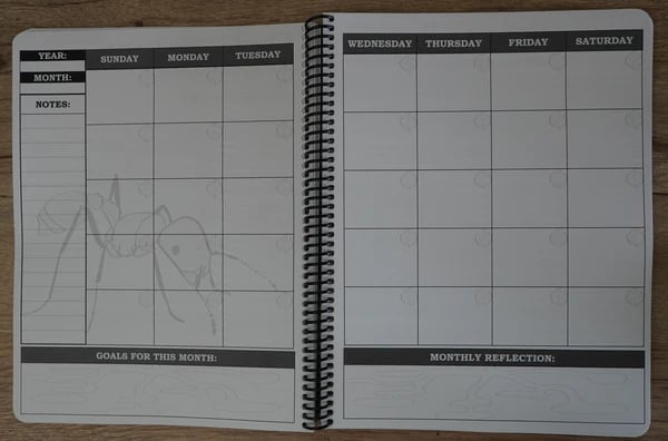 SacredJourney - Yearly Planner for Inspiration & Organization