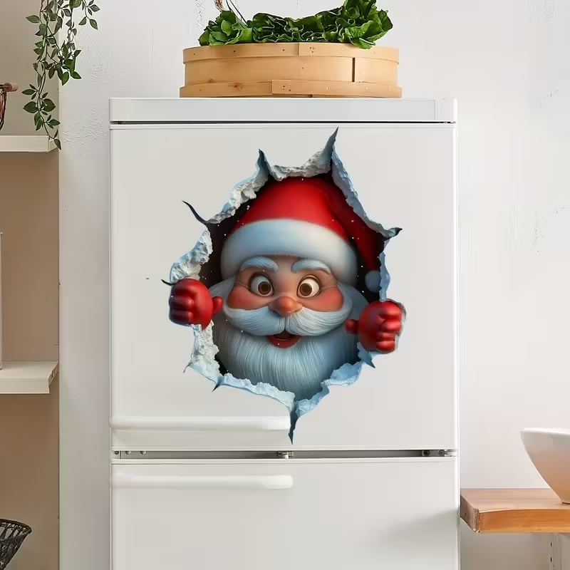 FestiveFun – 2D Creative Christmas Wall Stickers