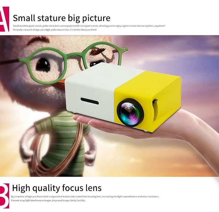 VisionLite - Portable HD Mini Projector