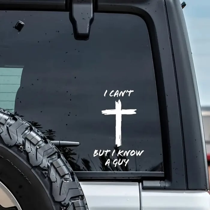 CrossDrive – Christian Car Vinyl Sticker