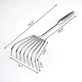 SoilTamer - Durable Stainless Steel Rake
