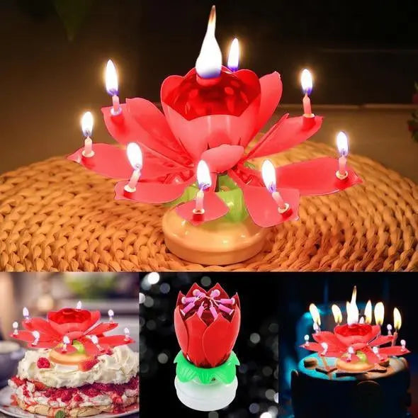 Musical Magic Birthday Candle marnetic