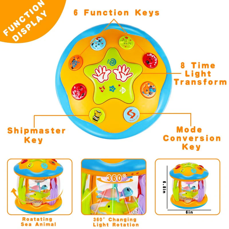 SeaShine – Musical Light Up Ocean Toy