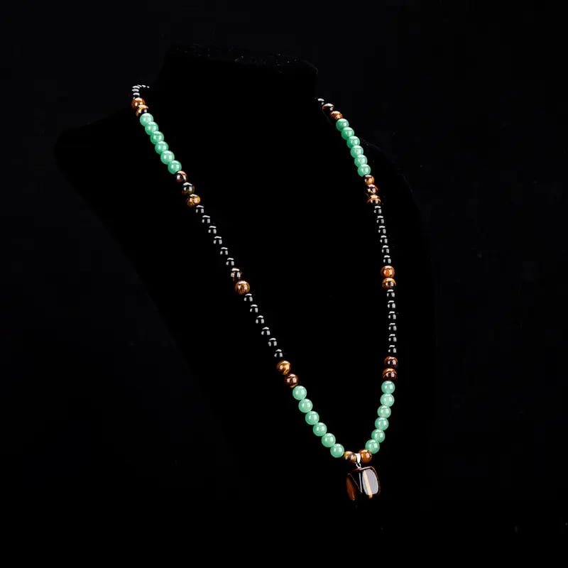 FortuneAura – Prosperity Crystal Pendant Necklace