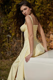 LA VIERA - Corset Lace-Up Summer Dress