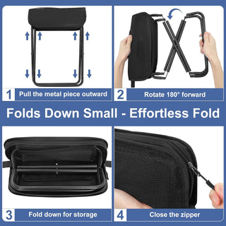 TrailRest – Portable Folding Camping Stool