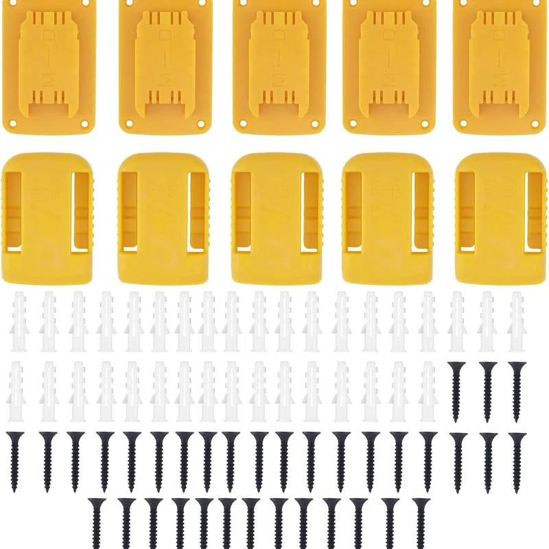VoltRack – 20-Piece Tool & Battery Wall Mount Storage Kit