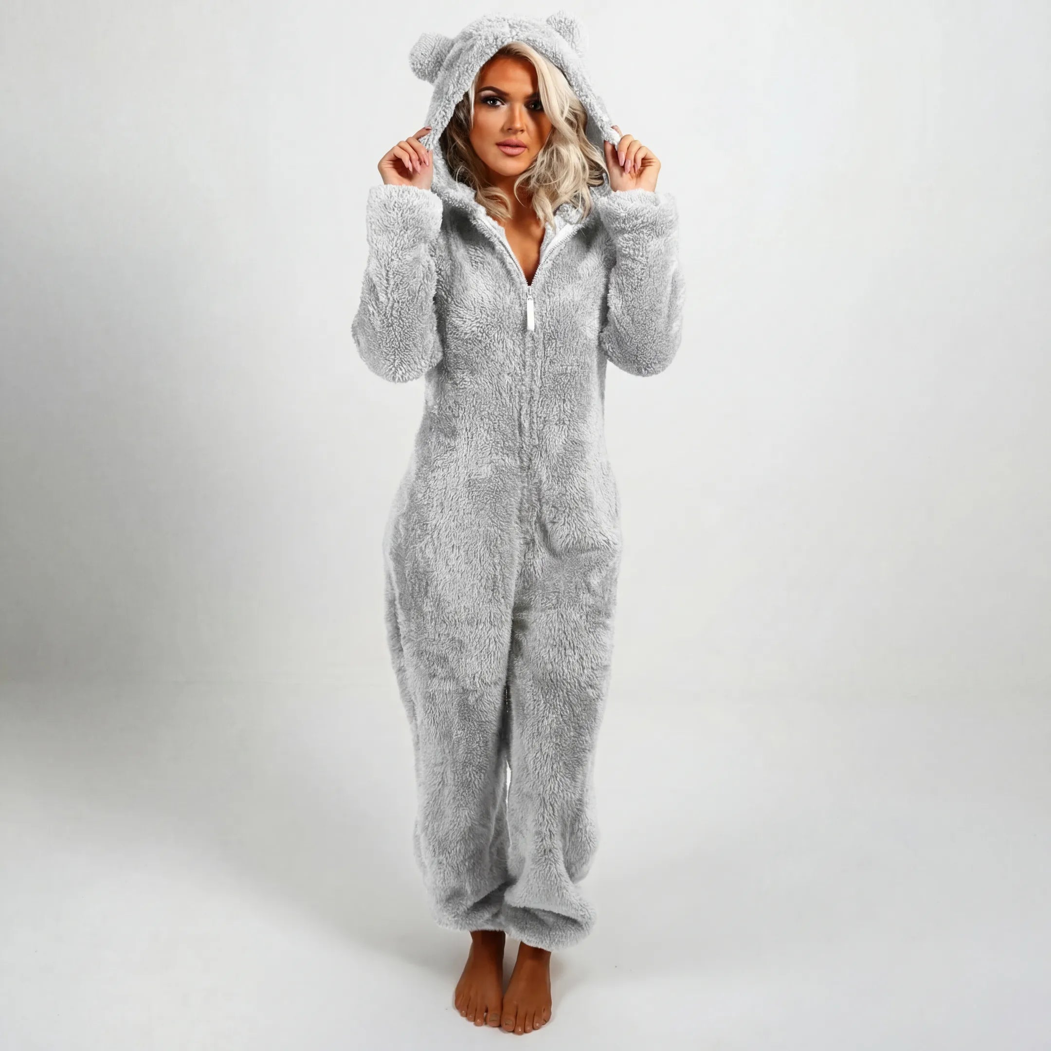 SoftHug – Ultra-Plush Comfort Lounge Jumpsuit