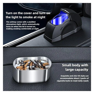 DrivePure – Slide-Lid Smoke Ashtray
