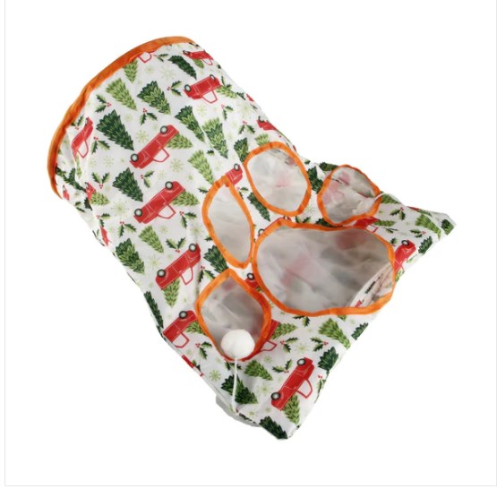 Endless Fun Portable Tunnel Bag For Cats marnetic