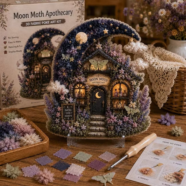 DreamWeave – Storybook Village Fabric Art Kit