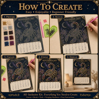 ZodiacLoom – Complete Twelve Sign Beaded Calendar Craft