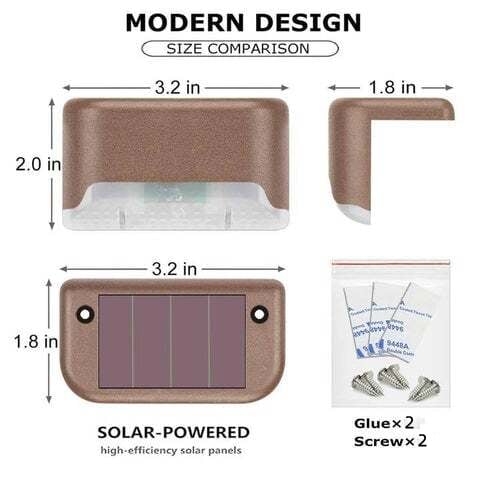 SunBright - Outdoor Solar LED Deck Lights