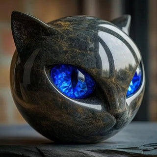 🔥LAST DAY 50% OFF🐈‍⬛Luxury Black Cat Stone Sculpture – Elegant Home Décor & Gift-Ready Art Piece