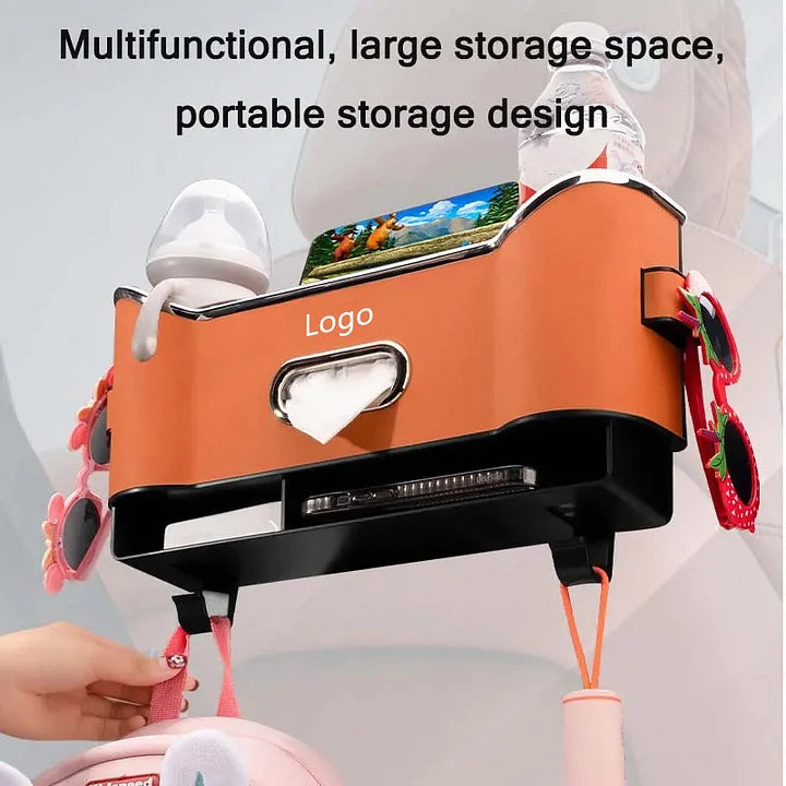 SeatSaver – Multi-Pocket Seat Back Storage Box