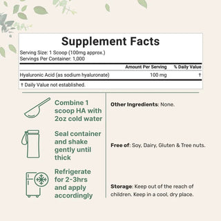 DermaQuench - Deep-Penetrating Hyaluronic Powder