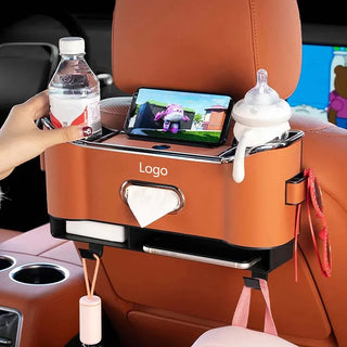 SeatSaver – Multi-Pocket Seat Back Storage Box