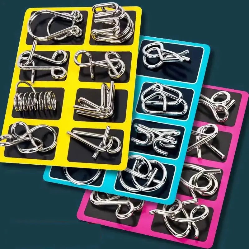 Disentanglement Iron Link Unlock Interlock Game Marnetic