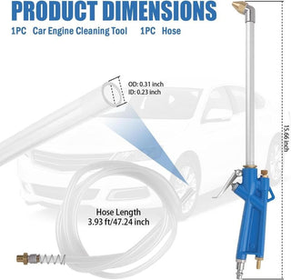 AirBlast – High-Pressure Pneumatic Deep Cleaning Gun