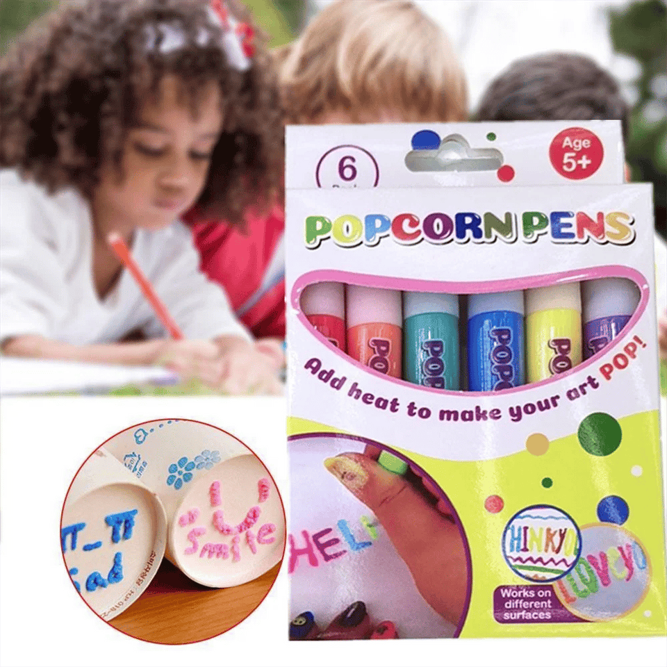 PopSketch | 3D Puffy Marker Set