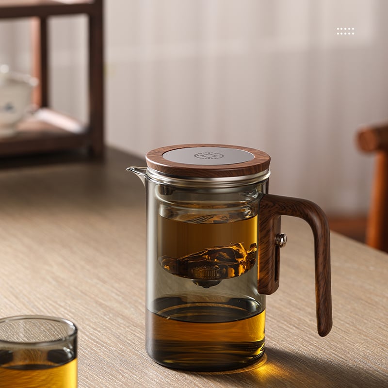 SereniTea – Elegant Tea Separation Teapot Cup